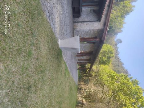 Jardim do exterior da moradia